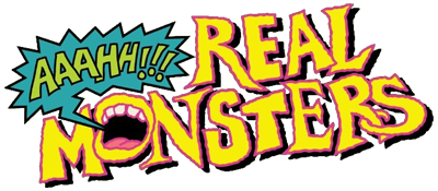 AAAHH Real Monsters logo for Sega Genesis